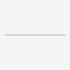 N-tritriacontane chemical structure (CAS 630-05-7)