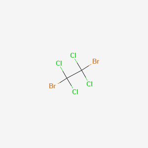 1,2-Dibromotetrachloroethane chemical structure (CAS 630-25-1)