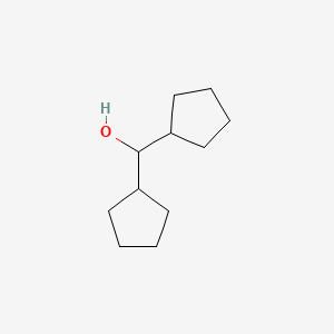 Dicyclopentylmethanol chemical structure (CAS 6300-99-8)