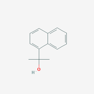 2-(Naphthalen-1-yl)propan-2-ol chemical structure (CAS 6301-54-8)