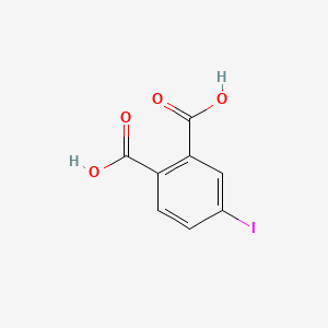 4-Iodophthalic acid chemical structure (CAS 6301-60-6)