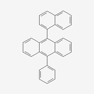 9-(Naphthalen-1-yl)-10-phenylanthracene chemical structure (CAS 63018-93-9)