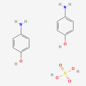 4-Aminophenol sulfate(2:1) chemical structure (CAS 63084-98-0)