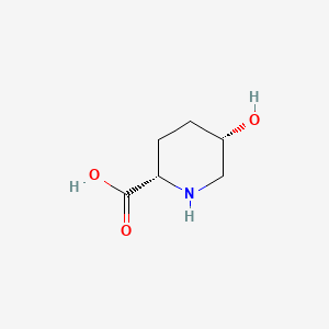 (2S,5S)-5-Hydroxypiperidine-2-carboxylic acid chemical structure (CAS 63088-78-8)