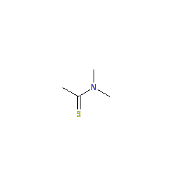 N,N-Dimethylthioacetamide chemical structure (CAS 631-67-4)