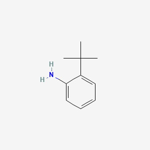 2-(tert-Butyl)aniline chemical structure (CAS 6310-21-0)