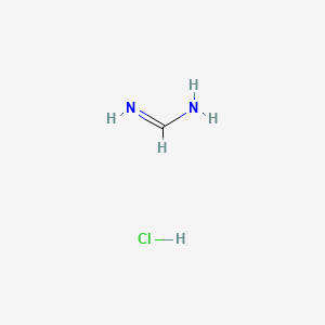 Formimidamide hydrochloride chemical structure (CAS 6313-33-3)