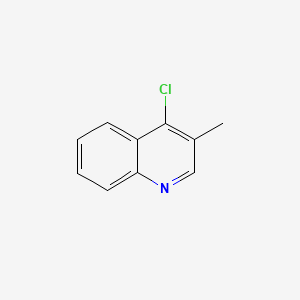 4-Chloro-3-methylquinoline chemical structure (CAS 63136-60-7)