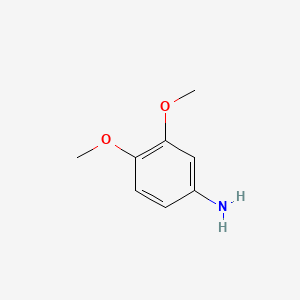 3,4-Dimethoxyaniline chemical structure (CAS 6315-89-5)