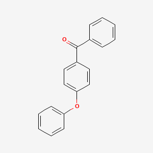 (4-Phenoxyphenyl)(phenyl)methanone chemical structure (CAS 6317-73-3)