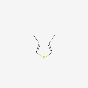 3,4-Dimethylthiophene chemical structure (CAS 632-15-5)