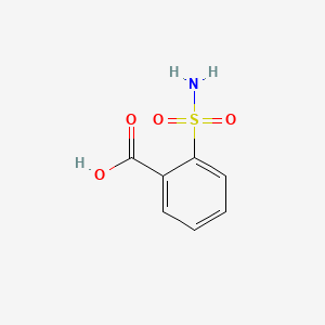 2-Sulfamoylbenzoic acid chemical structure (CAS 632-24-6)