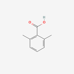 2,6-Dimethylbenzoic acid chemical structure (CAS 632-46-2)