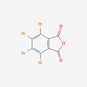 Tetrabromophthalic anhydride chemical structure (CAS 632-79-1)