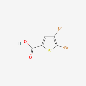 4,5-Dibromothiophene-2-carboxylic acid chemical structure (CAS 6324-10-3)