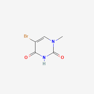 5-Bromo-1-methylpyrimidine-2,4(1H,3H)-dione chemical structure (CAS 6327-97-5)