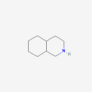 Decahydroisoquinoline chemical structure (CAS 6329-61-9)