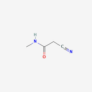 2-Cyano-N-methyl-acetamide chemical structure (CAS 6330-25-2)