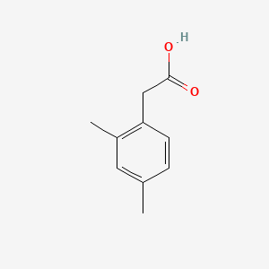 2,4-Dimethylphenylacetic Acid chemical structure (CAS 6331-04-0)