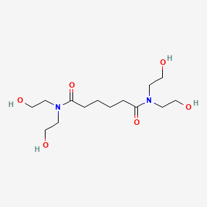 N1,N1,N6,N6-Tetrakis(2-hydroxyethyl)adipamide chemical structure (CAS 6334-25-4)