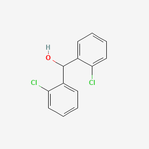 Bis(2-chlorophenyl)methanol chemical structure (CAS 6335-15-5)