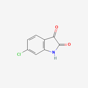 6-Coroindoline-2,3-dione chemical structure (CAS 6341-92-0)