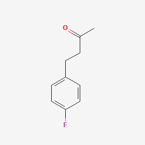 4-(4-Fluorophenyl)butan-2-one chemical structure (CAS 63416-61-5)