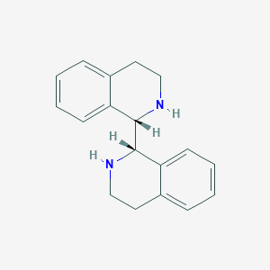 (1S,1'S)-1,1',2,2',3,3',4,4'-Octahydro-1,1'-biisoquinoline chemical structure (CAS 634180-45-3)