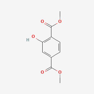 Dimethyl 2-hydroxyterephthalate chemical structure (CAS 6342-72-9)