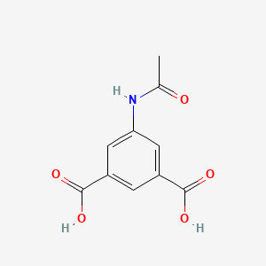 5-Acetamidoisophthalic acid chemical structure (CAS 6344-50-9)
