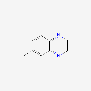 6-Methylquinoxaline chemical structure (CAS 6344-72-5)