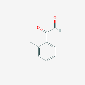 2-(2-Methylphenyl)-2-oxoacetaldehyde chemical structure (CAS 63440-60-8)