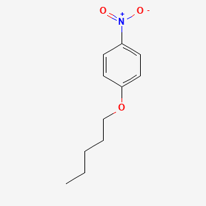 1-Nitro-4-(pentyloxy)benzene chemical structure (CAS 63469-11-4)