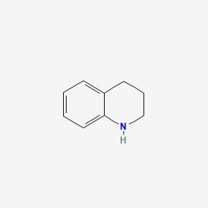1,2,3,4-Tetrahydroquinoline chemical structure (CAS 635-46-1)