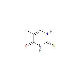 2-Mercapto-5-methylpyrimidin-4-ol chemical structure (CAS 636-26-0)