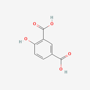 4-Hydroxyisophthalic acid chemical structure (CAS 636-46-4)