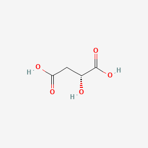 (R)-2-Hydroxysuccinic acid chemical structure (CAS 636-61-3)