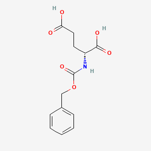 N-Cbz-D-glutamic Acid chemical structure (CAS 63648-73-7)