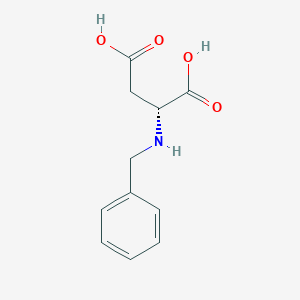 Benzyl-D-aspartic acid chemical structure (CAS 6367-42-6)