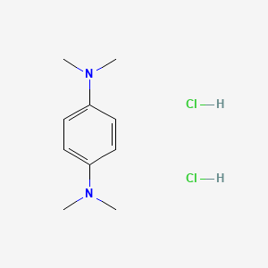 N1,N1,N4,N4-Tetramethylbenzene-1,4-diamine dihydrochloride chemical structure (CAS 637-01-4)