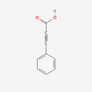 3-Phenylpropiolic acid chemical structure (CAS 637-44-5)