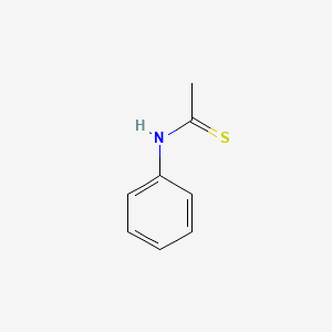 N-Phenylethanethioamide chemical structure (CAS 637-53-6)