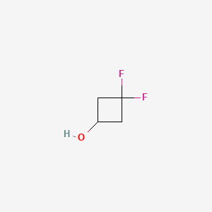 3,3-Difluorocyclobutanol chemical structure (CAS 637031-88-0)