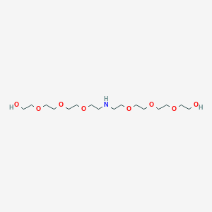 HO-apeg8-oh chemical structure (CAS 63721-14-2)