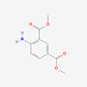 Dimethyl 4-aminoisophthalate chemical structure (CAS 63746-12-3)