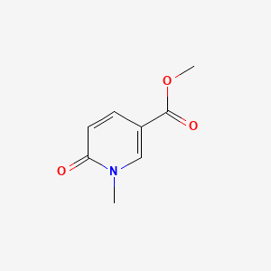 Methyl 1-methyl-6-oxo-1,6-dihydropyridine-3-carboxylate chemical structure (CAS 6375-89-9)