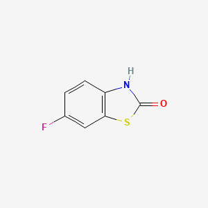6-Fluorobenzo[d]thiazol-2(3H)-one chemical structure (CAS 63754-96-1)