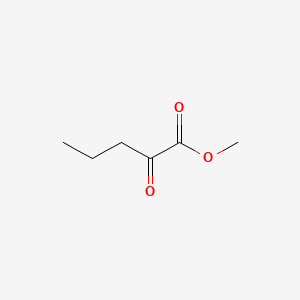 Methyl 2-oxopentanoate chemical structure (CAS 6376-59-6)