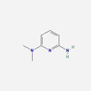 N2,N2-Dimethylpyridine-2,6-diamine chemical structure (CAS 63763-86-0)