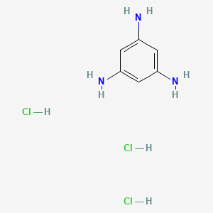Benzene-1,3,5-triamine trihydrochloride chemical structure (CAS 638-09-5)